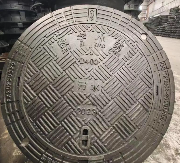 通江球墨铸铁防沉降井盖展示